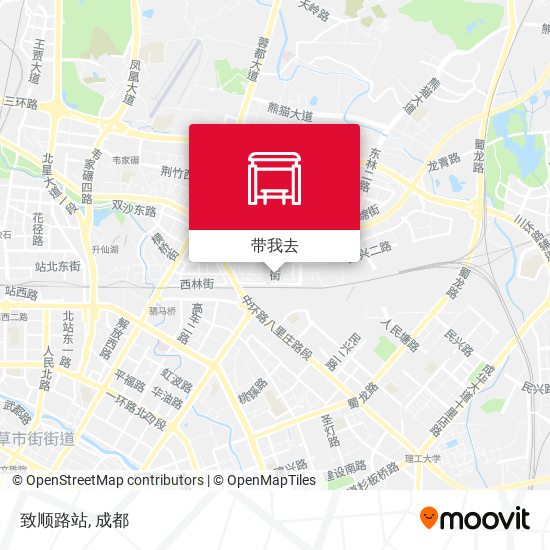 致顺路站地图