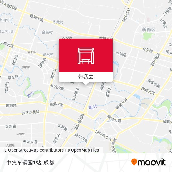 中集车辆园1站地图