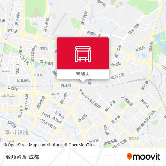 致顺路西地图