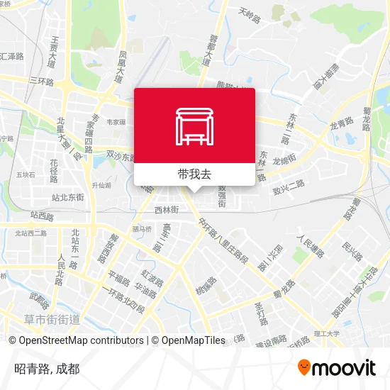 昭青路地图