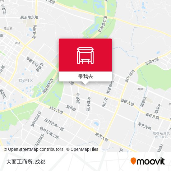大面工商所地图