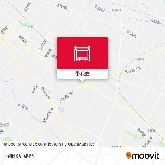 招呼站地图