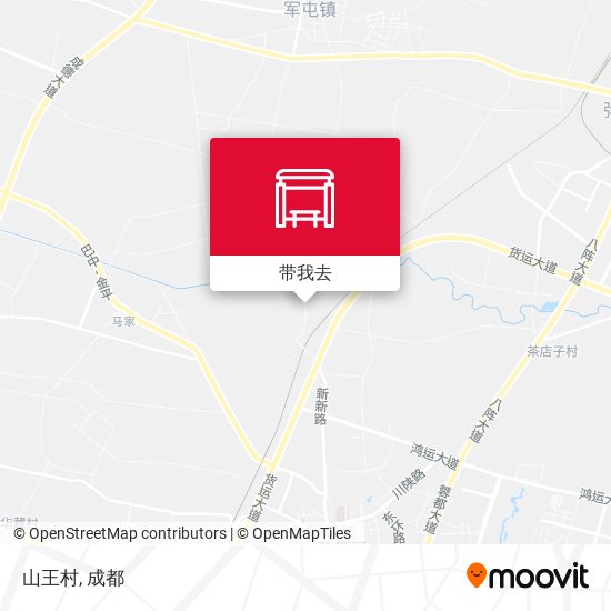 山王村地图
