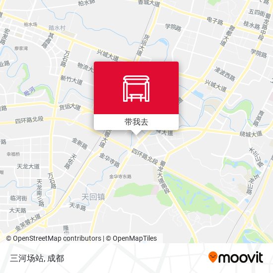 三河场站地图