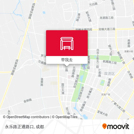永乐路正通路口地图