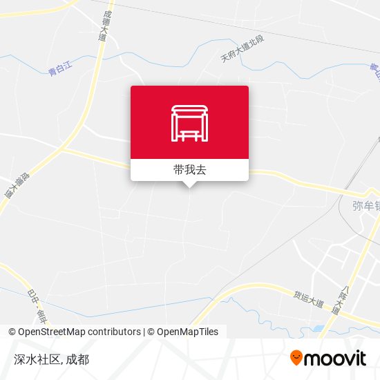 深水社区地图