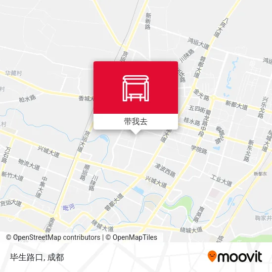 毕生路口地图