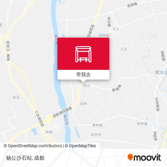 杨公沙石站地图
