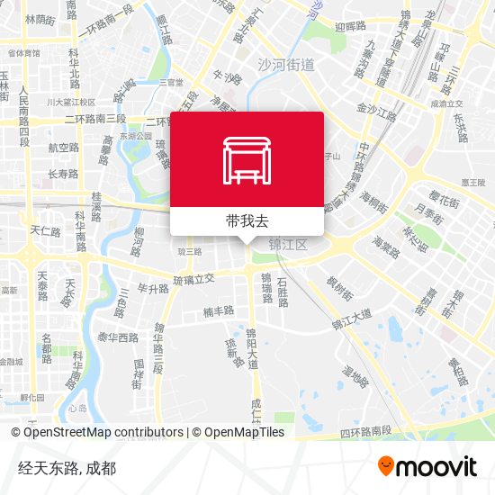 经天东路地图