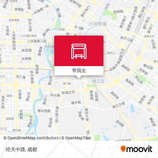 经天中路地图