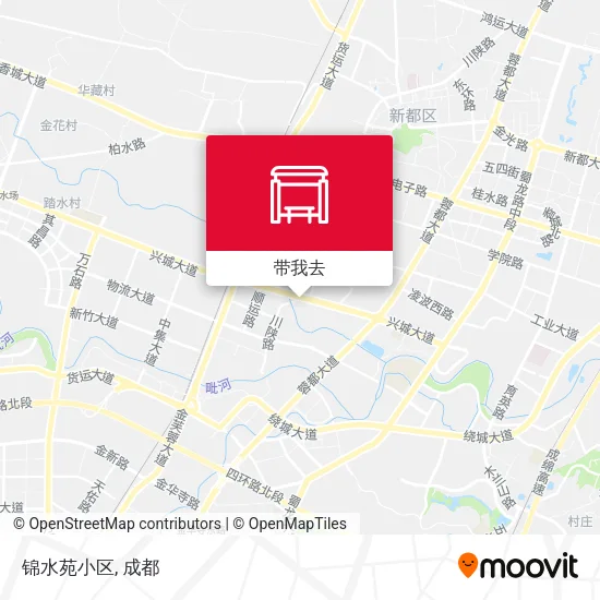 锦水苑小区地图