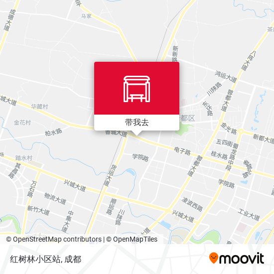 红树林小区站地图