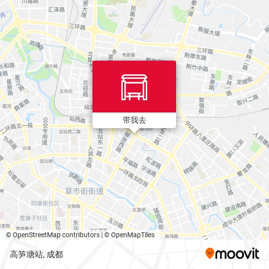 高笋塘站地图