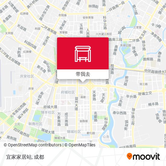 宜家家居站地图