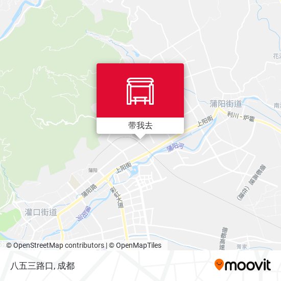 八五三路口地图