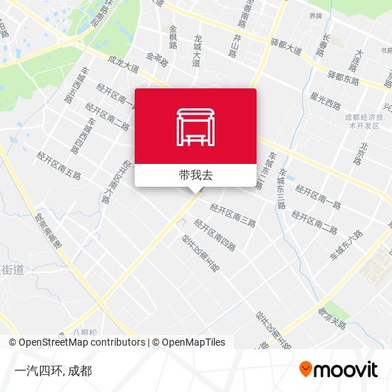一汽四环地图