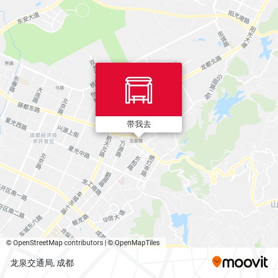 龙泉交通局地图