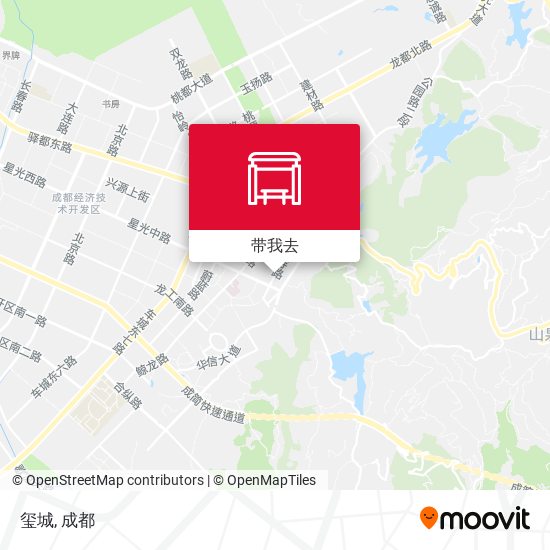玺城地图