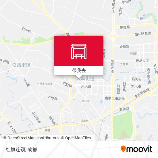 红旗连锁地图
