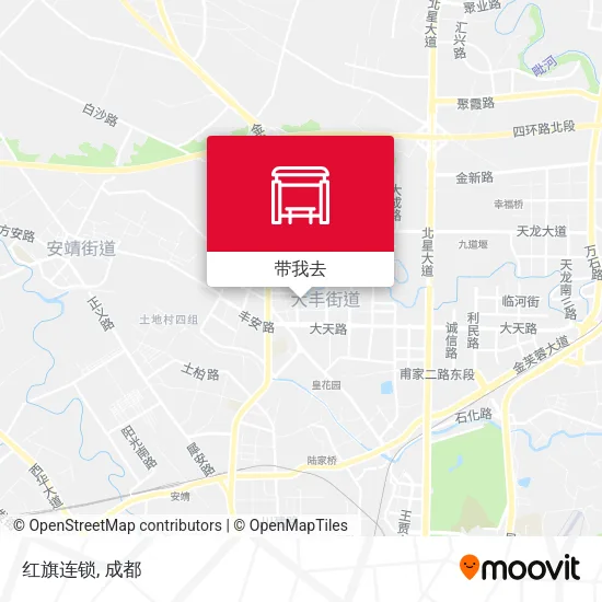红旗连锁地图
