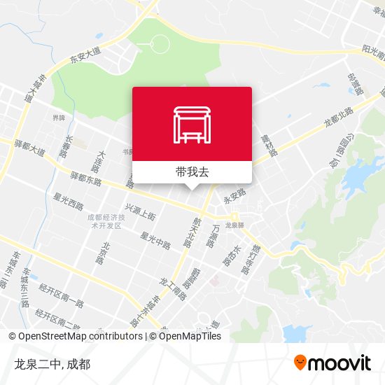 龙泉二中地图