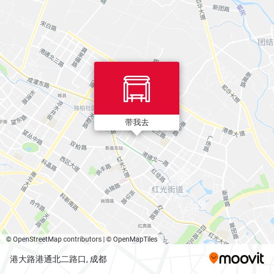 港大路港通北二路口地图