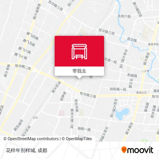 花样年别样城地图