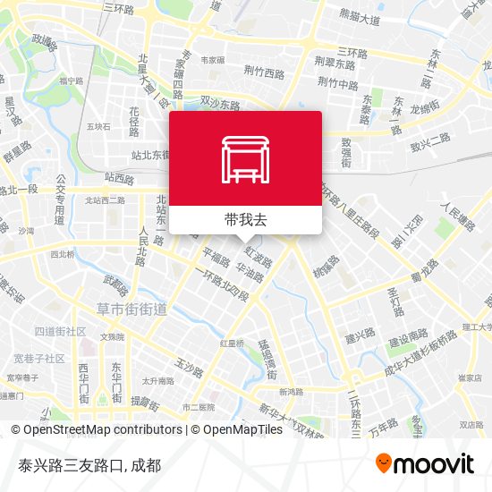 泰兴路三友路口地图
