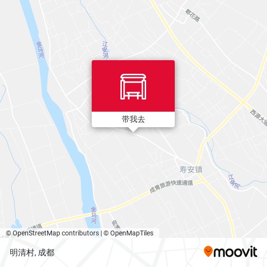明清村地图