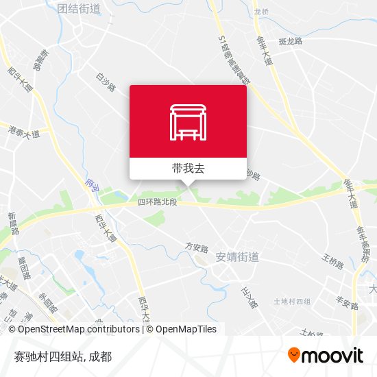 赛驰村四组站地图