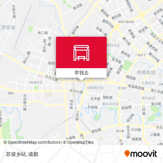 苏坡乡站地图