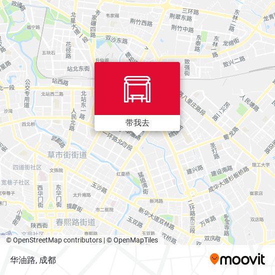 华油路地图