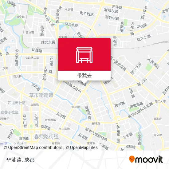 华油路地图
