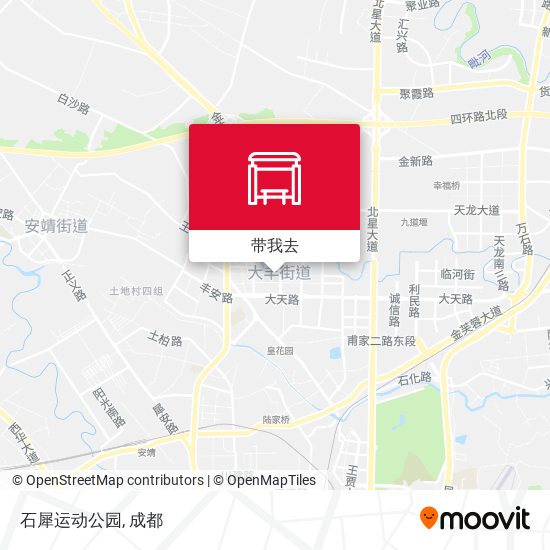 石犀运动公园地图