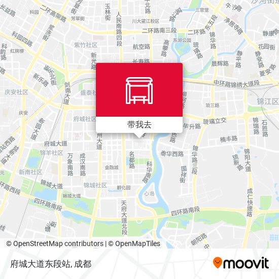 府城大道东段站地图