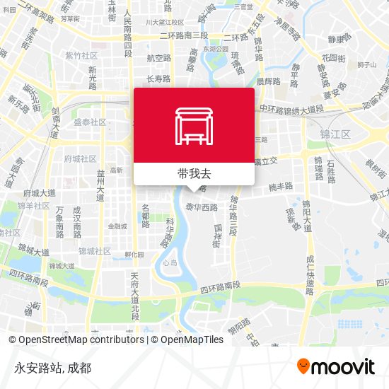 永安路站地图
