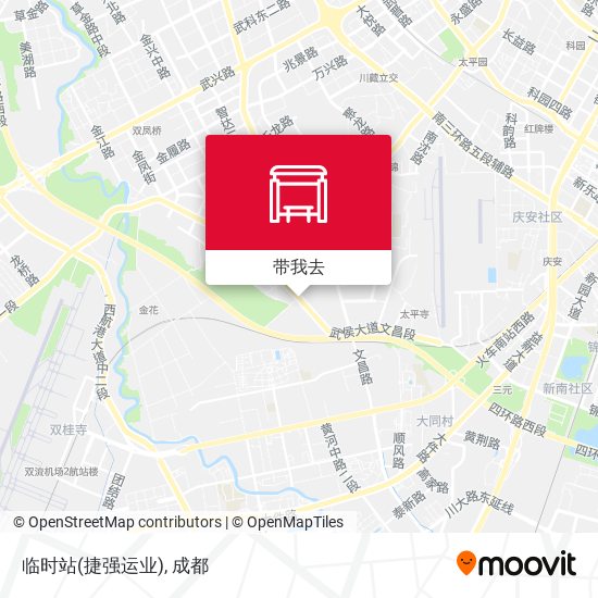 临时站(捷强运业)地图