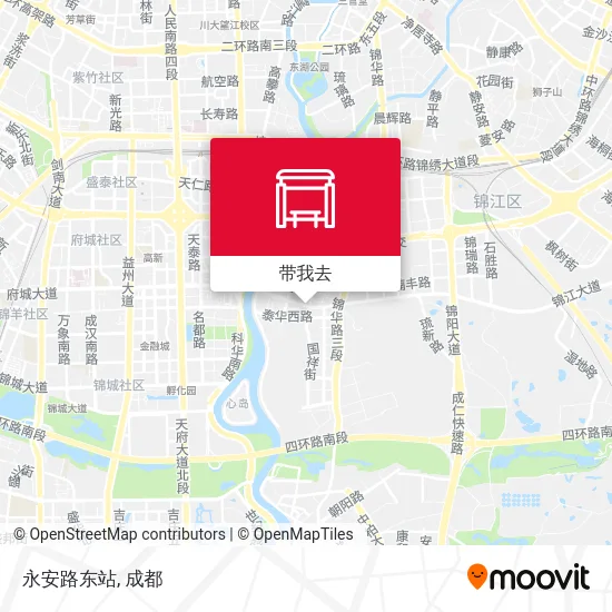 永安路东站地图