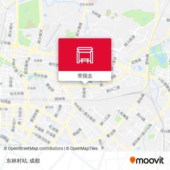 东林村站地图