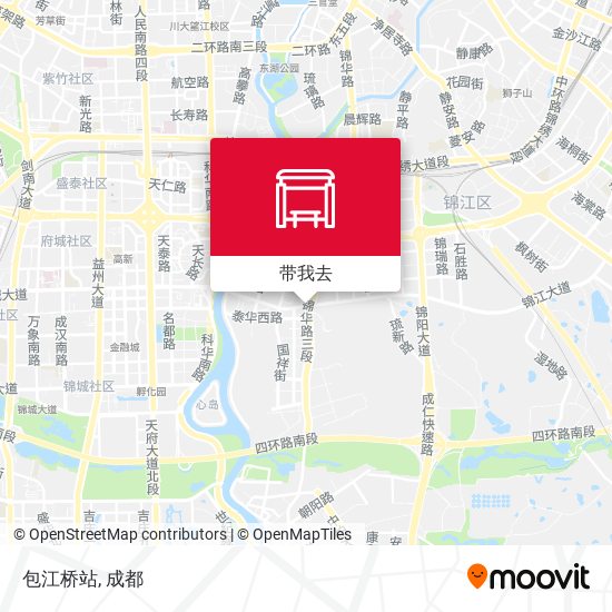 包江桥站地图