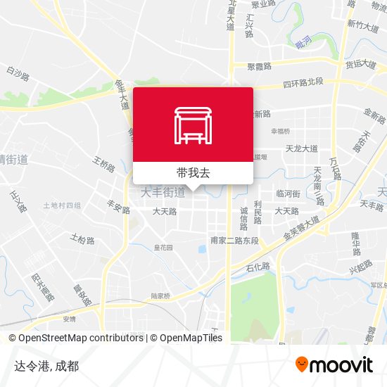 达令港地图
