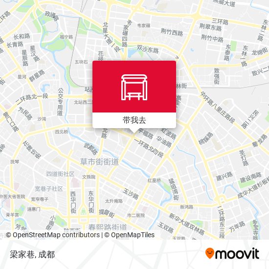 梁家巷地图