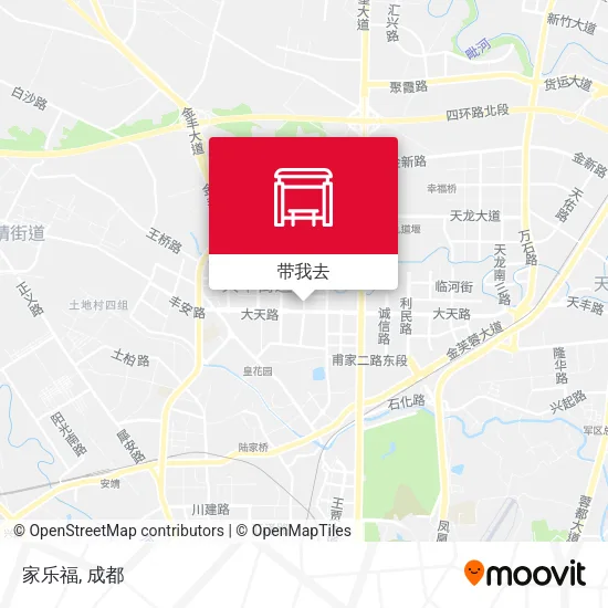 家乐福地图