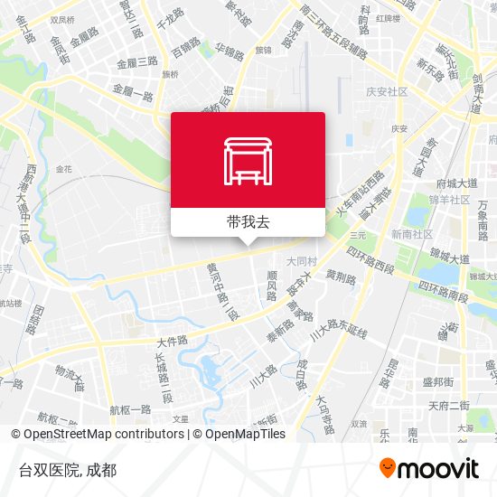 台双医院地图