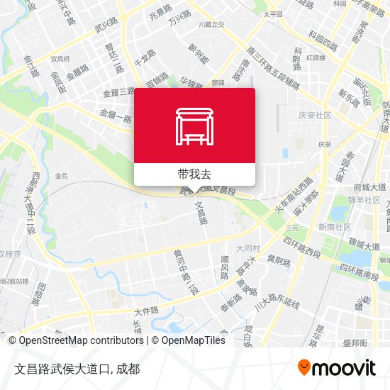 文昌路武侯大道口地图