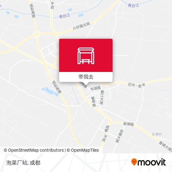 泡菜厂站地图