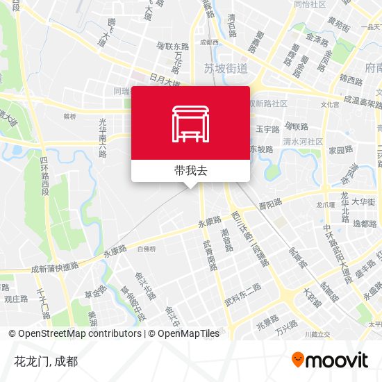 花龙门地图