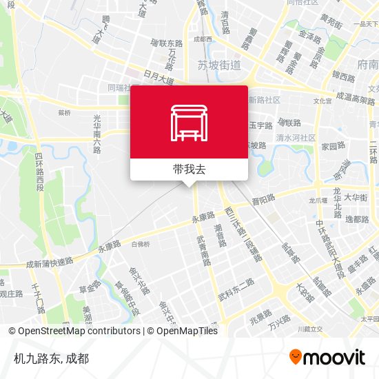 机九路东地图