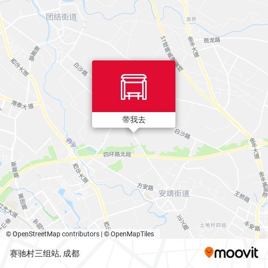 赛驰村三组站地图