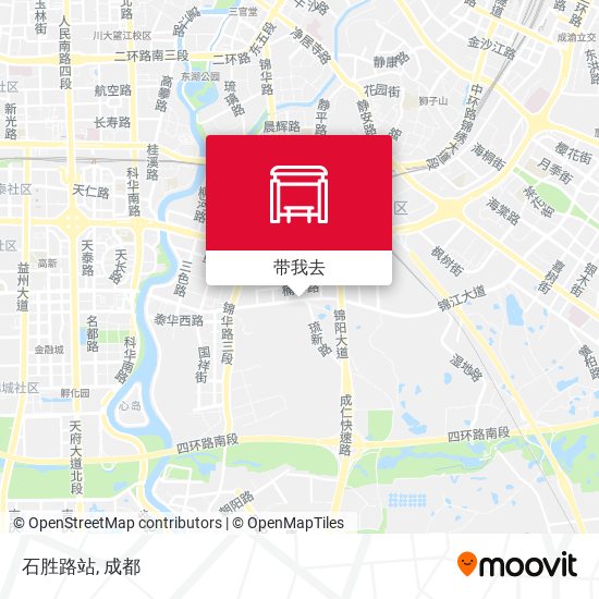石胜路站地图